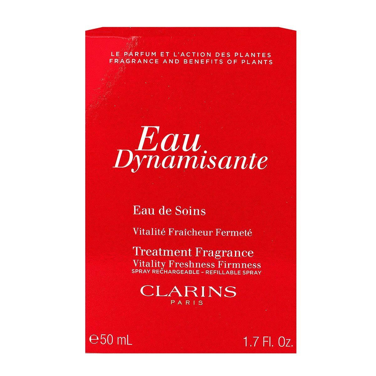 Eau dynamisante eau de soins 50ml spray rechargeable