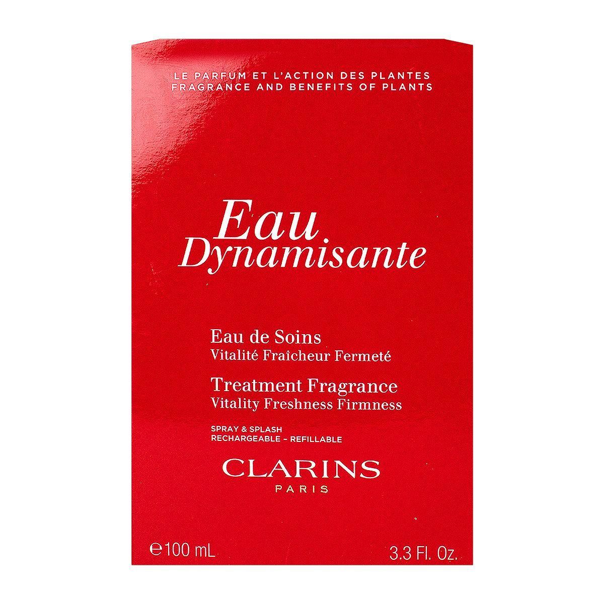 Eau dynamisante eau de soins 100ml spray rechargeable