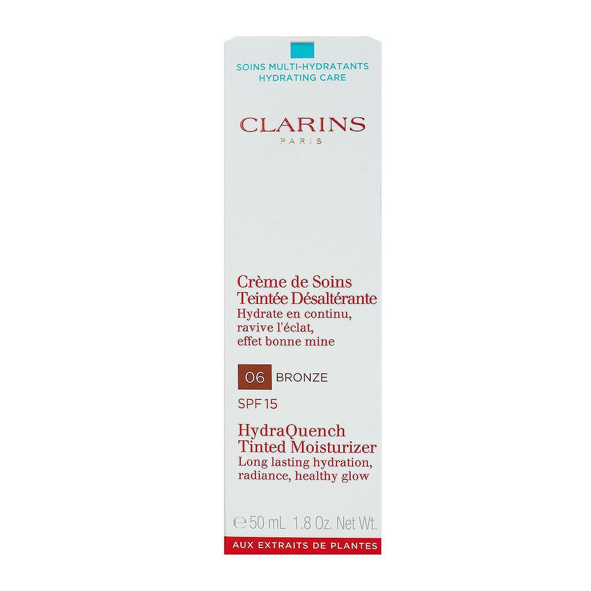Crème teintée désaltérante SPF15 50ml - 06 Bronze