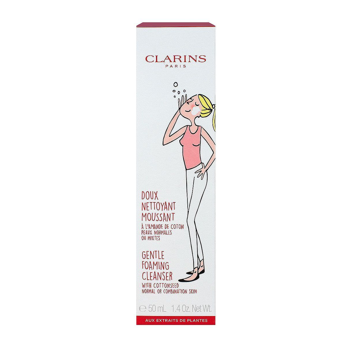 Doux nettoyant moussant 50ml