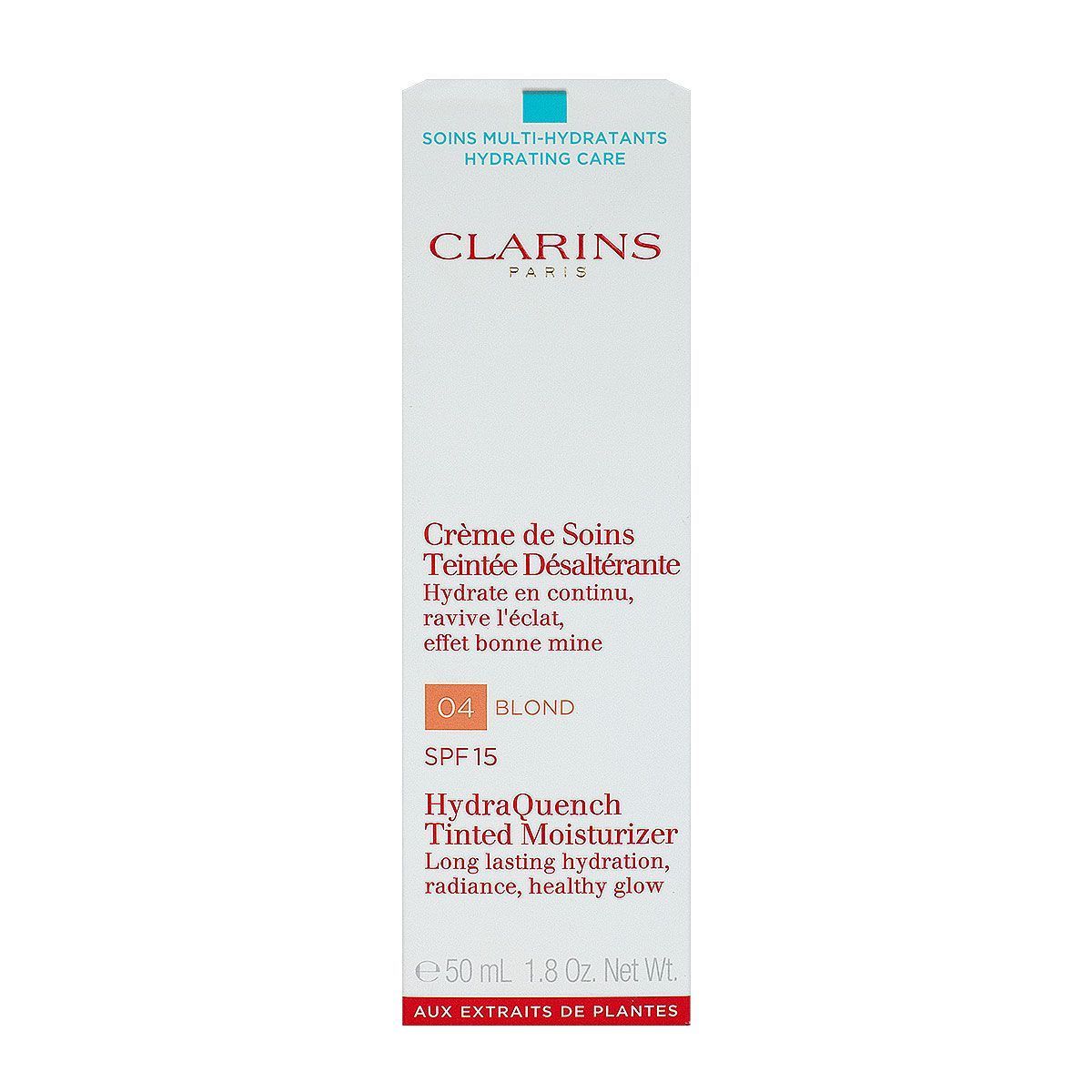 Crème teintée désaltérante SPF15 50ml - 04 Blond