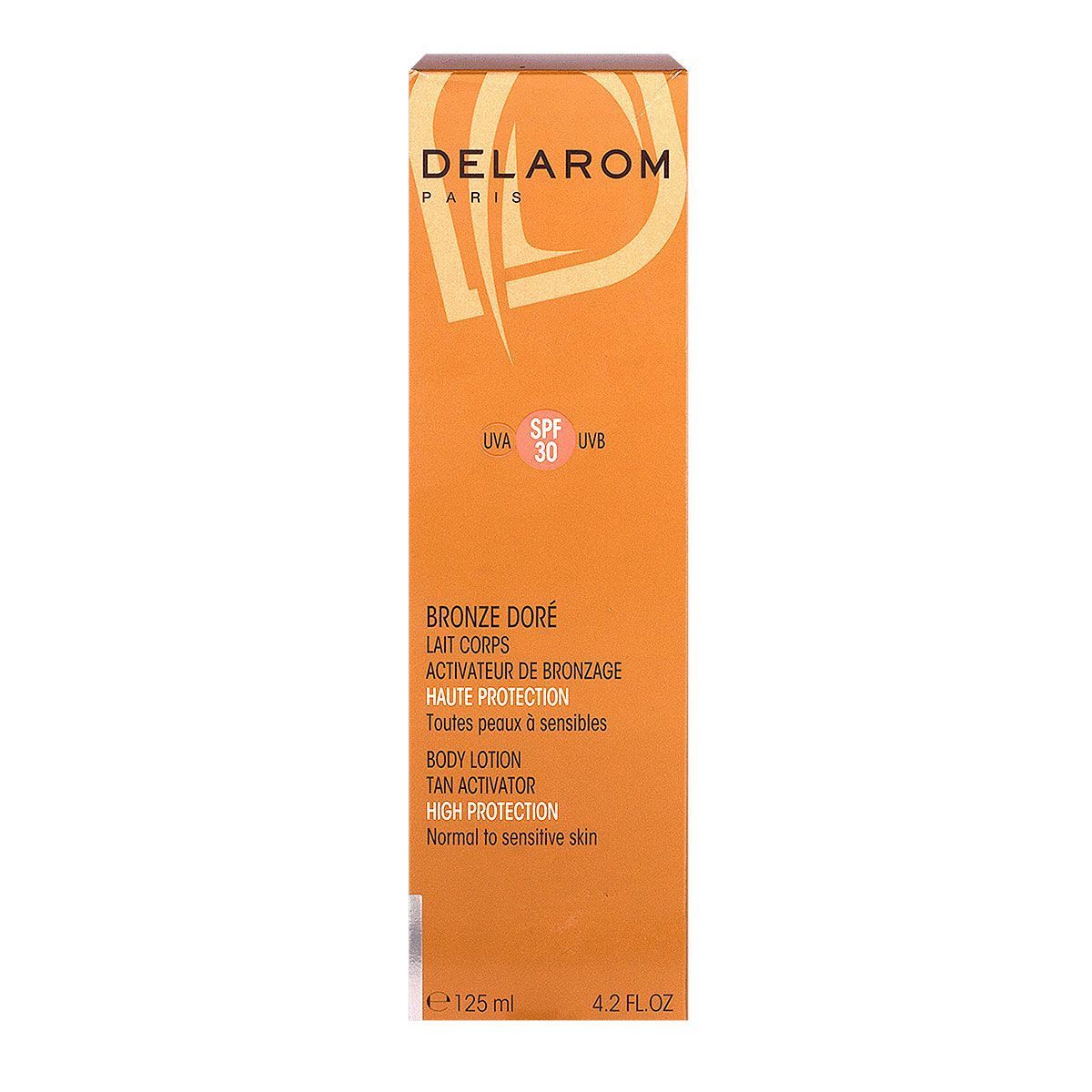 Bronze doré lait corps activateur de bronzage SPF30 125ml