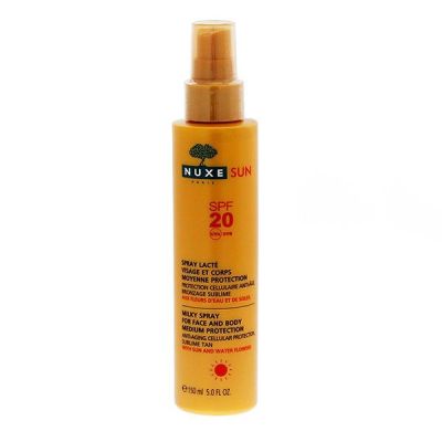 Sun spray lacté SPF 20 visage & corps 150ml