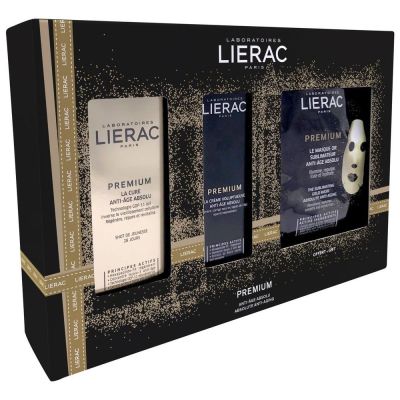 Coffret Premium - La Cure 30ml + La Crème Voluptueuse 30ml OFFERT+ Le Masque Or 20ml OFFERT