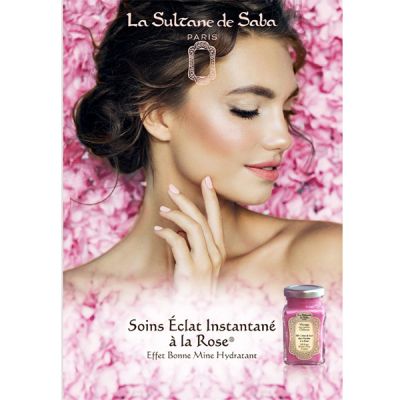 Soin éclat instantané à la rose 1 heure