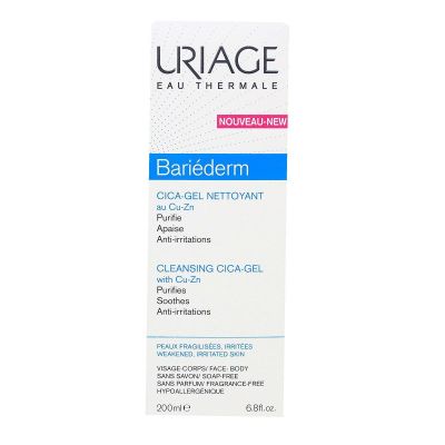 Bariéderm cica-gel nettoyant 200 ml