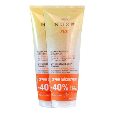 Sun shampooing après-soleil 2x200ml (-40% sur le lot de 2)