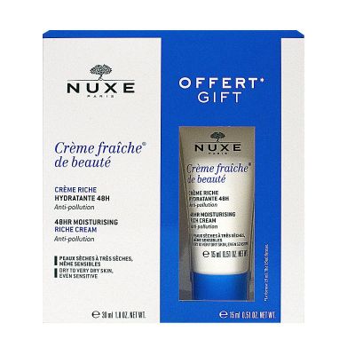 Crème fraîche beauté riche 30ml + 15ml offert