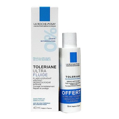 Toleriane ultra-fluide 40ml + dermo-nettoyant 50ml offert