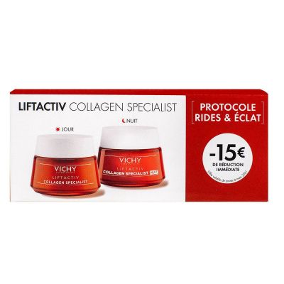 Liftactiv Collagen Specialist crème jour 50ml et crème nuit 50ml