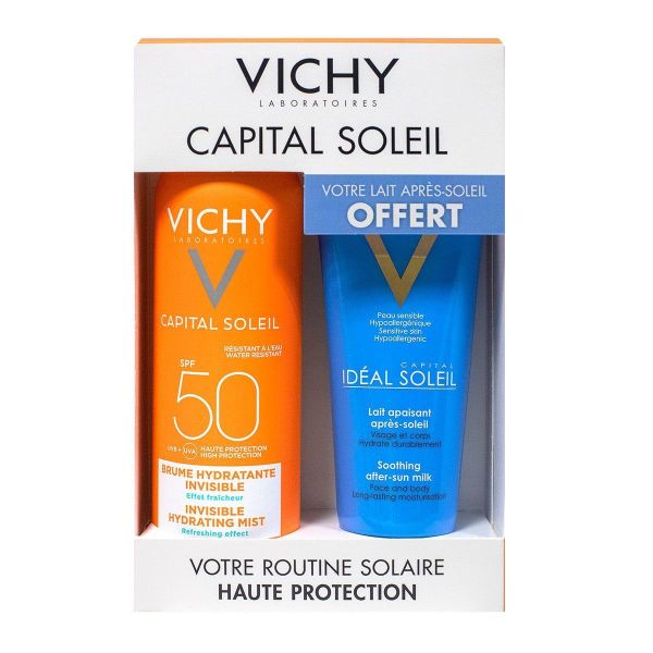 Idéal soleil brume SPF50 + après-soleil offert