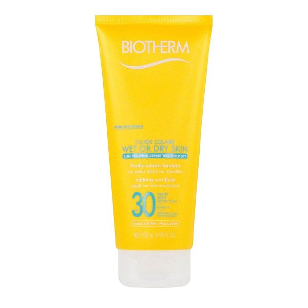 Fluide solaire Wet/Dry SPF30 corps visage 200ml