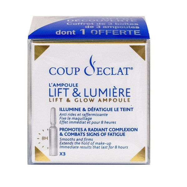 Ampoules lifting beauté 6x1ml + collier offert