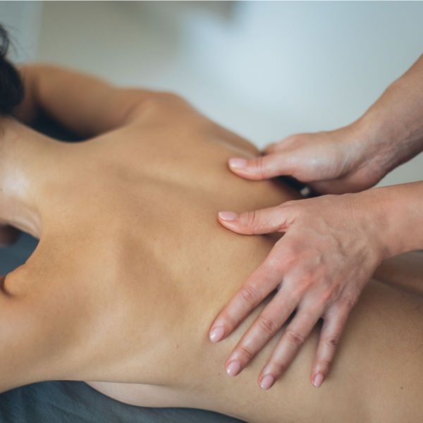 Massage du dos relax