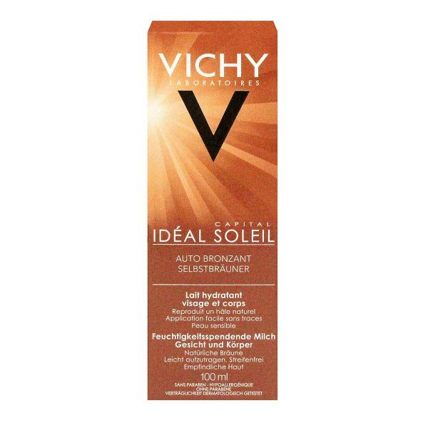 Lait hydratant autobronzant Ideal Soleil 100ml
