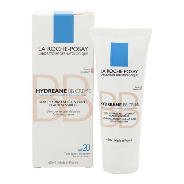 Hydréane BB Crème Soin Unifiant SPF 20 teinte médium 40ml