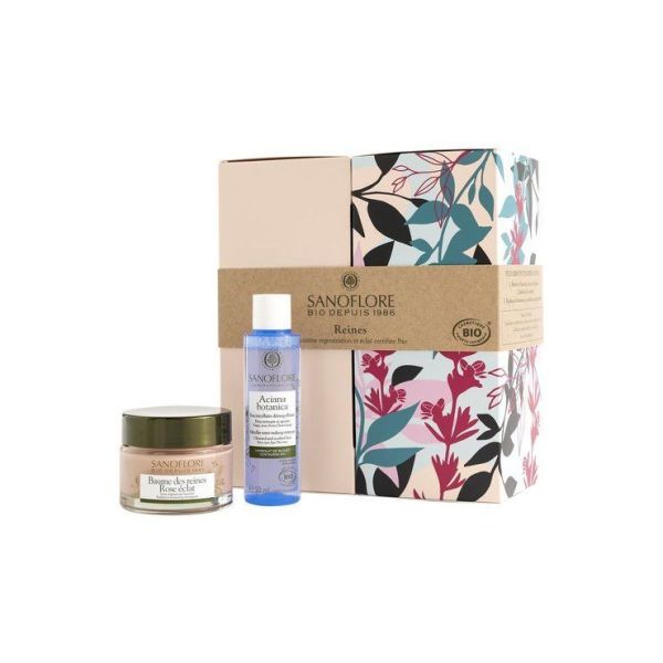 Coffret Baume des Reines Rose Eclat 50ml + Eau micellaire Aciana Botanica 50ml offerte