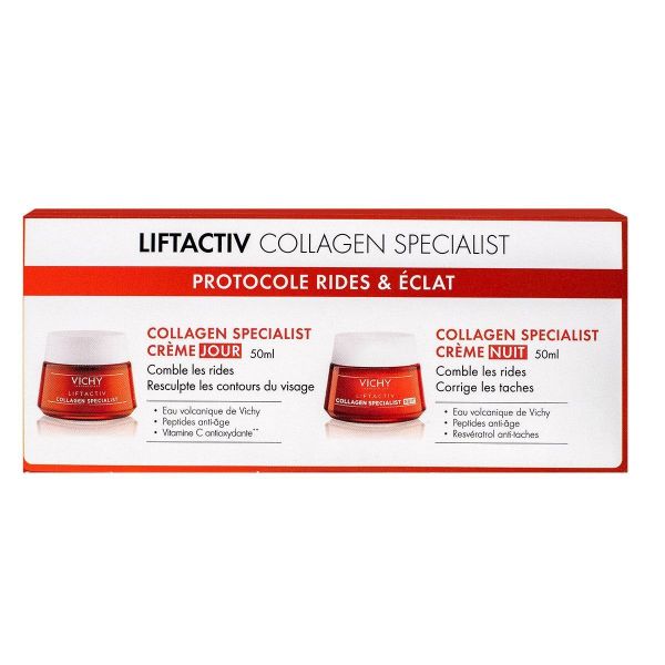 Liftactiv Collagen Specialist crème jour 50ml et crème nuit 50ml