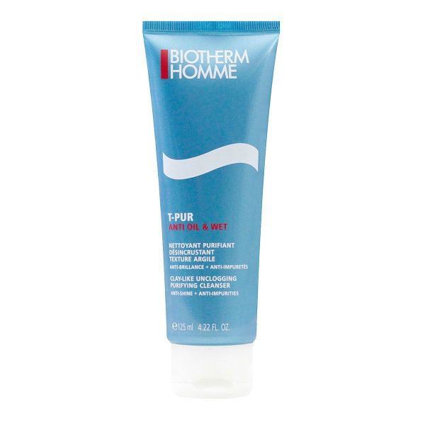Homme T-pur nettoyant argile 125ml