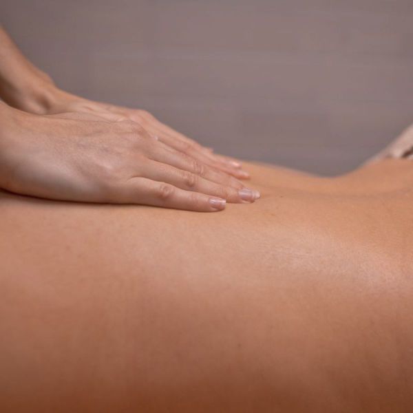Massage du dos relax