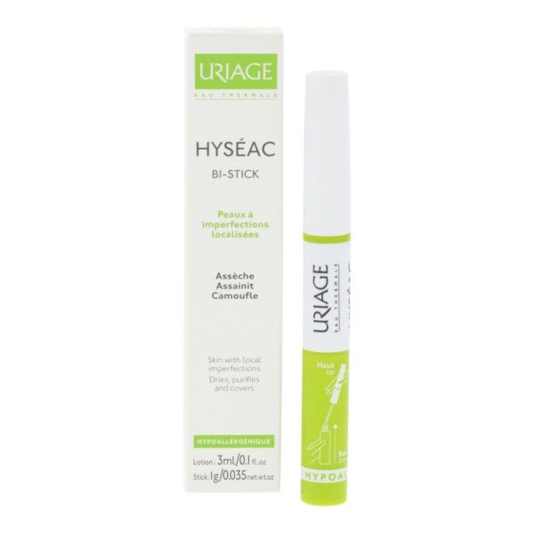 Hyséac lotion bi-stick 3ml & stick 1g