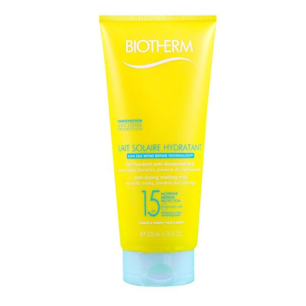 Lait solaire hydratant SPF15 200ml