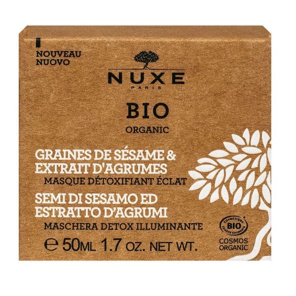 Masque bio Organic détoxifiant éclat 50ml