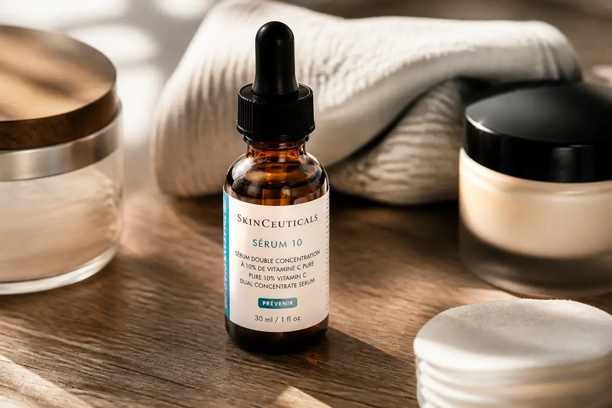 Skinceuticals serum 10 : Sérum antioxydant vitamine c peaux sensibles